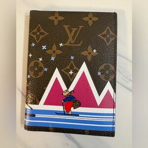 Monogram Pink Passport Holder